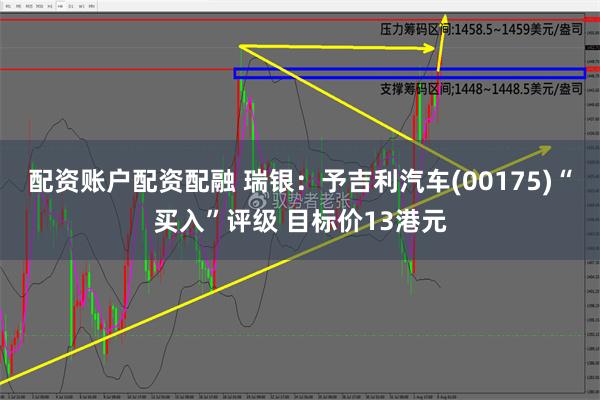 配资账户配资配融 瑞银：予吉利汽车(00175)“买入”评级 目标价13港元