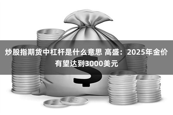 炒股指期货中杠杆是什么意思 高盛：2025年金价有望达到3000美元